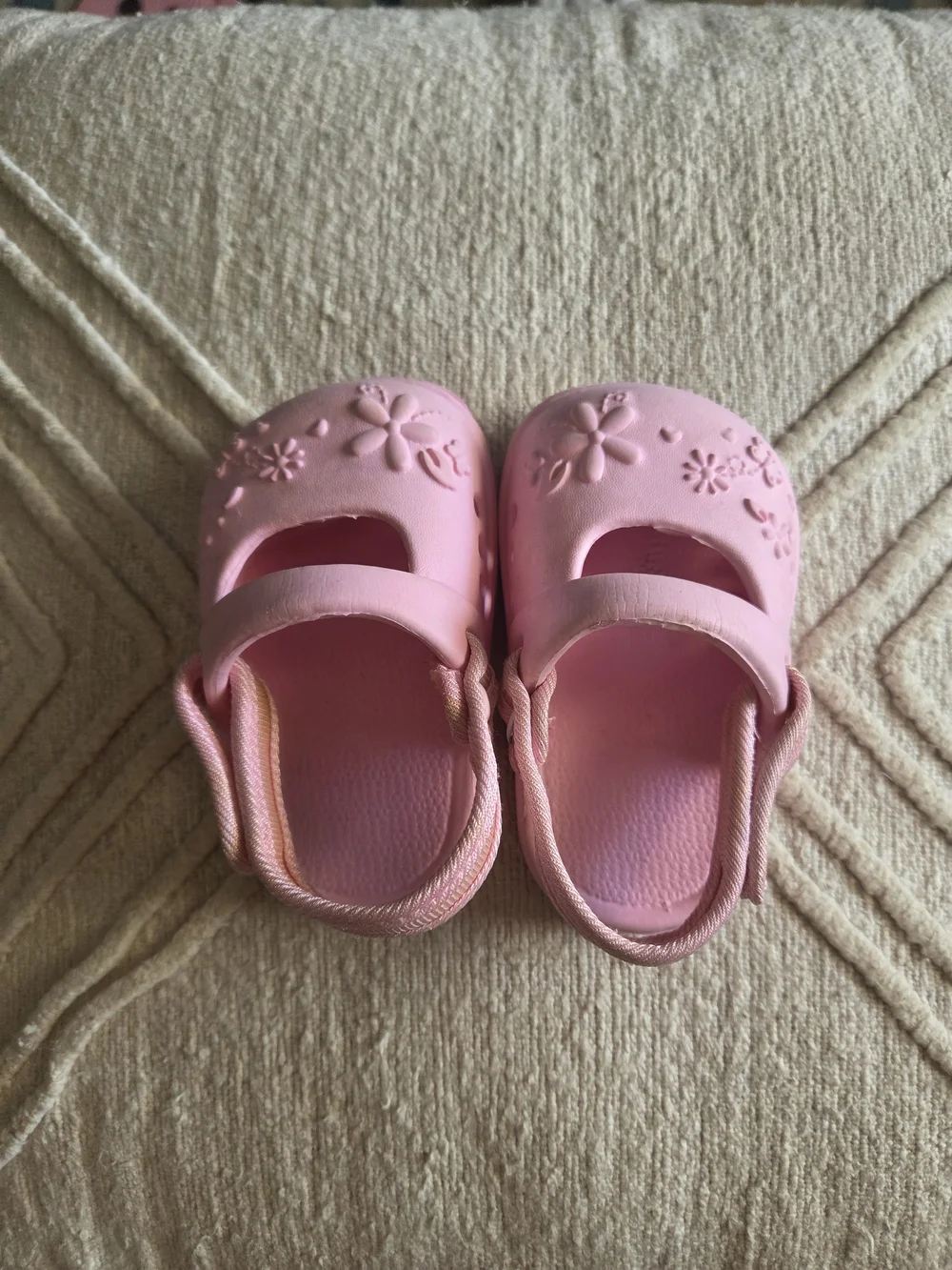 Baby & Walker Pink Floral Baby Shoes